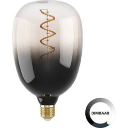 EGLO LED Lamp - E27 - Dimbaar - Ø 12 cm - Smoke - 1800K