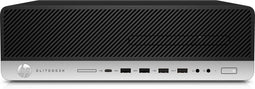 HP EliteDesk 800 G3 - PC - Intel® Core™ i5-7500 8 GB DDR4 256 GB SSD Windows 10 Pro - Zwart Zilver