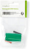 Nedis Oplaadbare NiMH-Batterij - 1.2 V DC - Oplaadbaar - 4000 mAh - Voorgeladen - 1-Polybag - N/A - Soldeertab - Groen