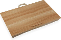 Dienblad Bruin Textiel Hout MDF (30 x 4 x 48 cm)