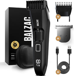 BALZAC® The Beardmate® - Baardtrimmer - Waterdicht - 20 Lengte-instellingen - Zwart