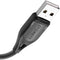Cygnett USB-A naar USB-C Kabel - 2 Meter - Opladen en Synchroniseren - Zwart