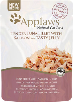 Applaws Cat PB tonijnfilet 16x70g - met zalm