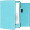 imoshion E-reader Hoesje - Geschikt voor Amazon Kindle (2022) 11th gen, Amazon Kindle (2024) - Vegan Leather Bookcase - Lichtblauw