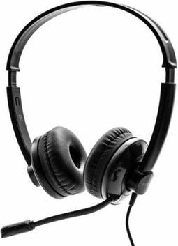 Nilox NXAU0000003 - Hoofdtelefoon met microfoon - USB - Zwart