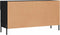 vidaXL - Schoenenbank - 102x35x55 - cm - bewerkt - hout - zwart
