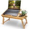 Goliving Laptoptafel - Ergonomisch - Verstelbaar tot 39 cm Hoog - Bruin