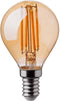 V-TAC VT-1953-N E14 LED Lampen - Amber - Golf - IP20 - 4W - 350 Lumen - 2200K