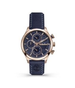 Timberland TDWLF2104004 - Dameshorloge - Multifunctie - Roségoud Blauw