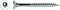PGB-FASTENERS | Spaanplaatschroef VZK-T Ø 6,0x180 Zn T30 | 100 st