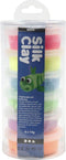 Silk Clay - Klei - Set met 6 Neon Kleuren