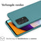 iMoshion Hoesje Geschikt voor Samsung Galaxy A52 (4G) / A52s / A52 (5G) Hoesje Siliconen - iMoshion Color Backcover - Donkergroen
