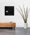 Sigel glasmagneetbord - Artverum - LED - 48x48cm - zwart - SI-GL400