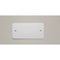 Klika - PVC labels 80x150 mm 2 gaten wit 1000 st - 2 stuks