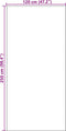 vidaXL - Roze - Deurmat - - - Washable, - 120x250 - cm