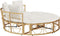 vidaXL - Loungebed - voor - buiten - zonder - luifel - poly - rattan