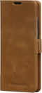 Dbramante1928 Galaxy S21 Ultra - Flip cover - Magneetsluiting en pasjesvakjes - Cognac