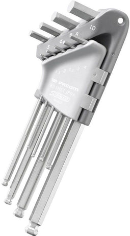 Facom 83SHST.JP9A Haakse schroevendraaierset Inbus 9-delig inbussleutels