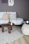 Veer Carpets Stone - Vloerkleed Kiezelvormig 160 x 230 cm - 100% Wol - Donker Beige
