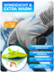 MiVelo Winterhandschoenen - Thermo-Fleece & 3M - Winddicht Waterdicht Touchscreen Antislip - Zwart - XL