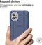 iMoshion Hoesje Geschikt voor Motorola Moto G32 Hoesje Siliconen - iMoshion Rugged Shield Backcover - Blauw