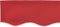 vidaXL - Luifel - Vervangstof - voor - 4.5x3.5 - m - Frame - Rood