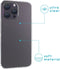 iMoshion Hoesje Geschikt voor iPhone 15 Pro Max Hoesje Siliconen - iMoshion Softcase Backcover smartphone - Transparant