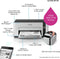 Epson EcoTank ET-M1120 - Inkjetprinter - Mobiel printen Wi-Fi 15ppm - Zwart