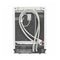 Inventum IVW6035AXL - Vaatwasser - 15 couverts - 9 programma's - 39 dB