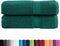 vidaXL - Badhanddoeken - SOLUND - 2 - st - 600 - g/m² - 70x140 - cm - groen