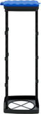 vidaXL - Vuilniszakhouders - 2 - st - 120 - L - PP - zwart - en - blauw