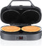 Flama 4902FL crepe maker 2 crêpe(s) 1300 W Zwart