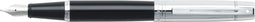 Sheaffer vulpen - 300 E9314 - M - black barrel chrome cap chrome plated - SF-E0931453