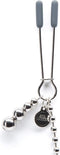 Fifty Shades At My Mercy - Tepelklemmen Met Ketting - Zilver