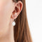 Heart to Get BO291COI19S - Oorringen - Bohemian Coin Feel - Zilver