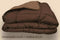 Zelesta® Easybed - Dekbed Hoesloos Wasbaar - Microvezel 220x240 Chocolade & Koraal