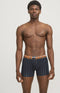 Jack & Jones 3-pack - Heren Boxershorts - Zwart en Donkerblauw met Print