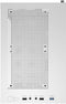 Aerocool CS-111 - Micro-ATX Behuizing - Gehard glas - Wit