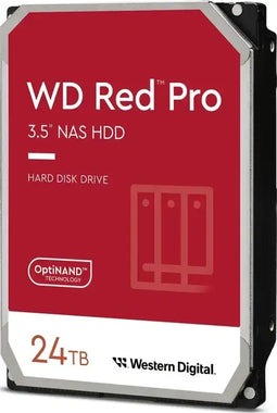 WD Red Pro (2025) - Interne Harde Schijf - 24TB - 512MB cache