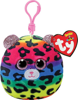 Ty Squish a Boo Clips Dotty Leopard 8cm