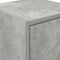 vidaXL - Garagewandkasten - 2 - st - bewerkt - hout - betongrijs