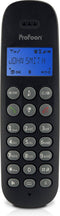 Profoon PDX-300 - DECT telefoon - Telefoonboek 50 nummers - Zwart