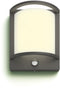 Philips Samondra - Wandlamp - Bewegingssensor - Antraciet - 3,8W