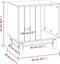 vidaXL - Hondenhok - 50x40x52 - cm - massief - grenenhout