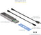 Startech.com M2-USB-C-NVME-SATA - Externe M.2 Behuizing - USB 3.1 Gen 2 10Gbps - Grijs