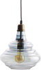 BePureHome Pure Vintage Hanglamp - Glas - Grijs - 28x25