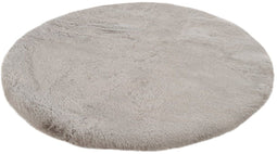 Badematte Rabbit 325 Hellgrau Ø 100cm RUND - Stylish Home Decor Rug