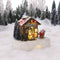 Luville Kerstdorp Miniatuur Santa's Shop - L16,5 x B12 x H13,5 cm