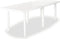 vidaXL - Tuintafel - 210x96x72 - cm - kunststof - wit
