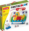 Quercetti Fantacolor Junior Maxi - Mozaïekbord met pinnen en uitveegbaar tekenbord - Multicolor